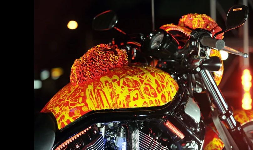 Cosmic Starship - Harley Davidson motorcycle